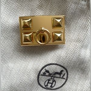 Hermes Collier de Chien Gold Belt Buckle (fits 24mm belt)